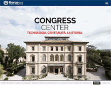 Tablet Screenshot of congresscenter.firenzefiera.it